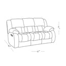 Stonic - Reclining Sofa Modern Design