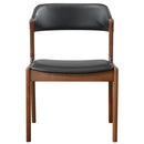 Enzo - Dining Chair (Set of 2) - Black / Brown