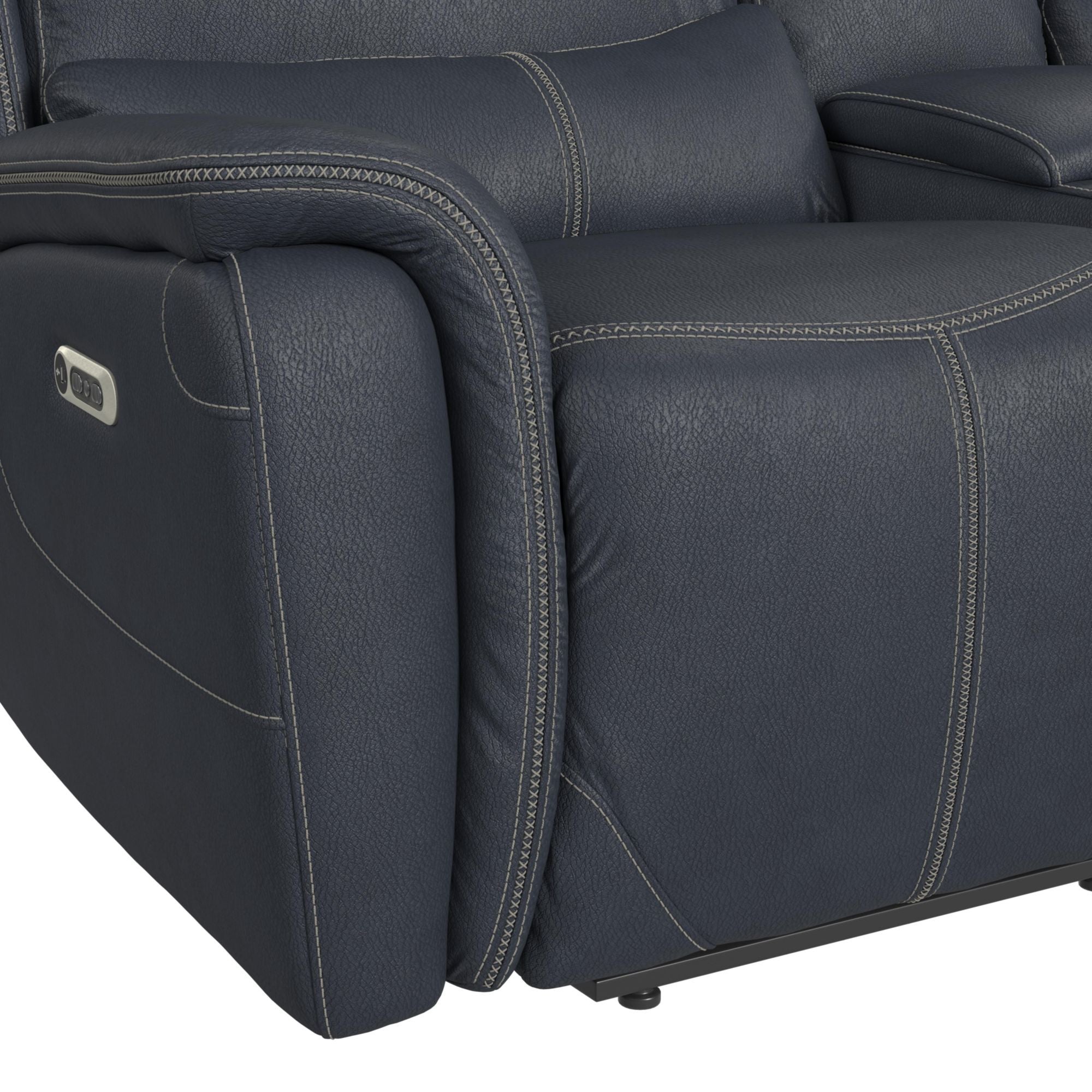 Aruba - Power Motion Loveseat With Power Headrest And Console