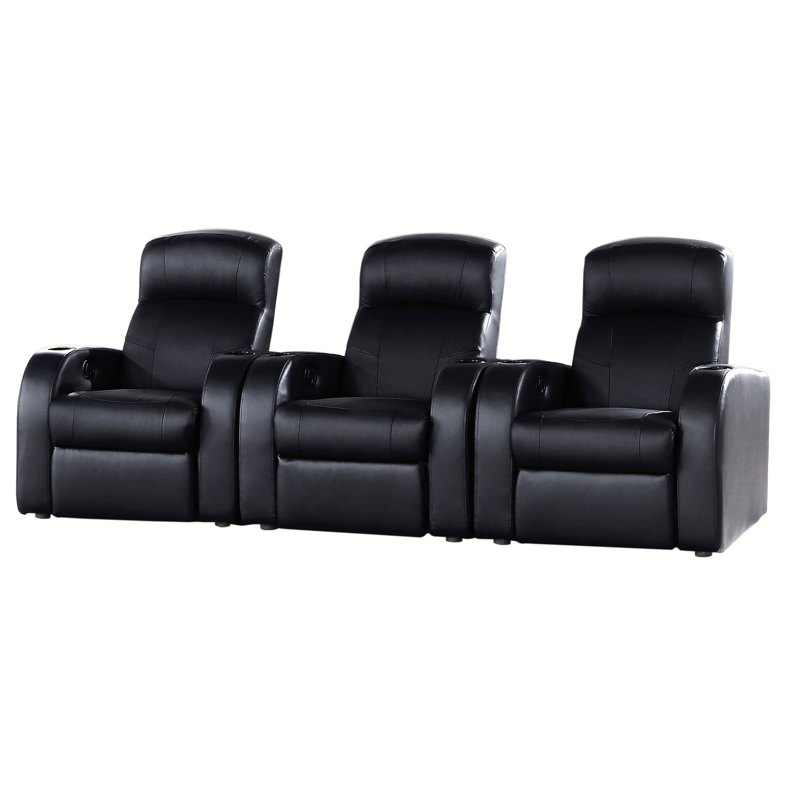 Cyrus 3-piece Upholstered Home Theater Seating — view 1