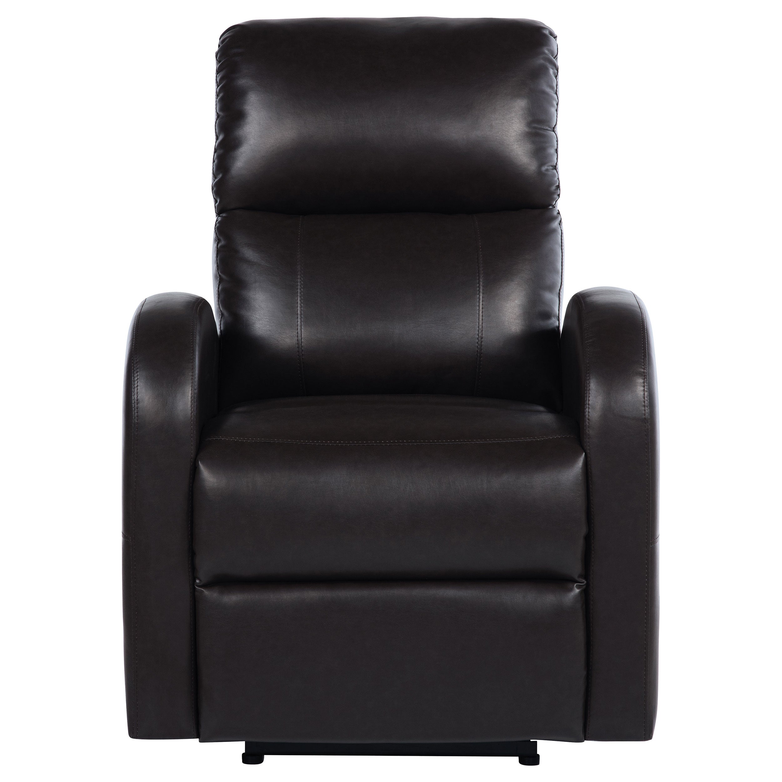 Grant Upholstered Power Recliner Chair Brown — view 6