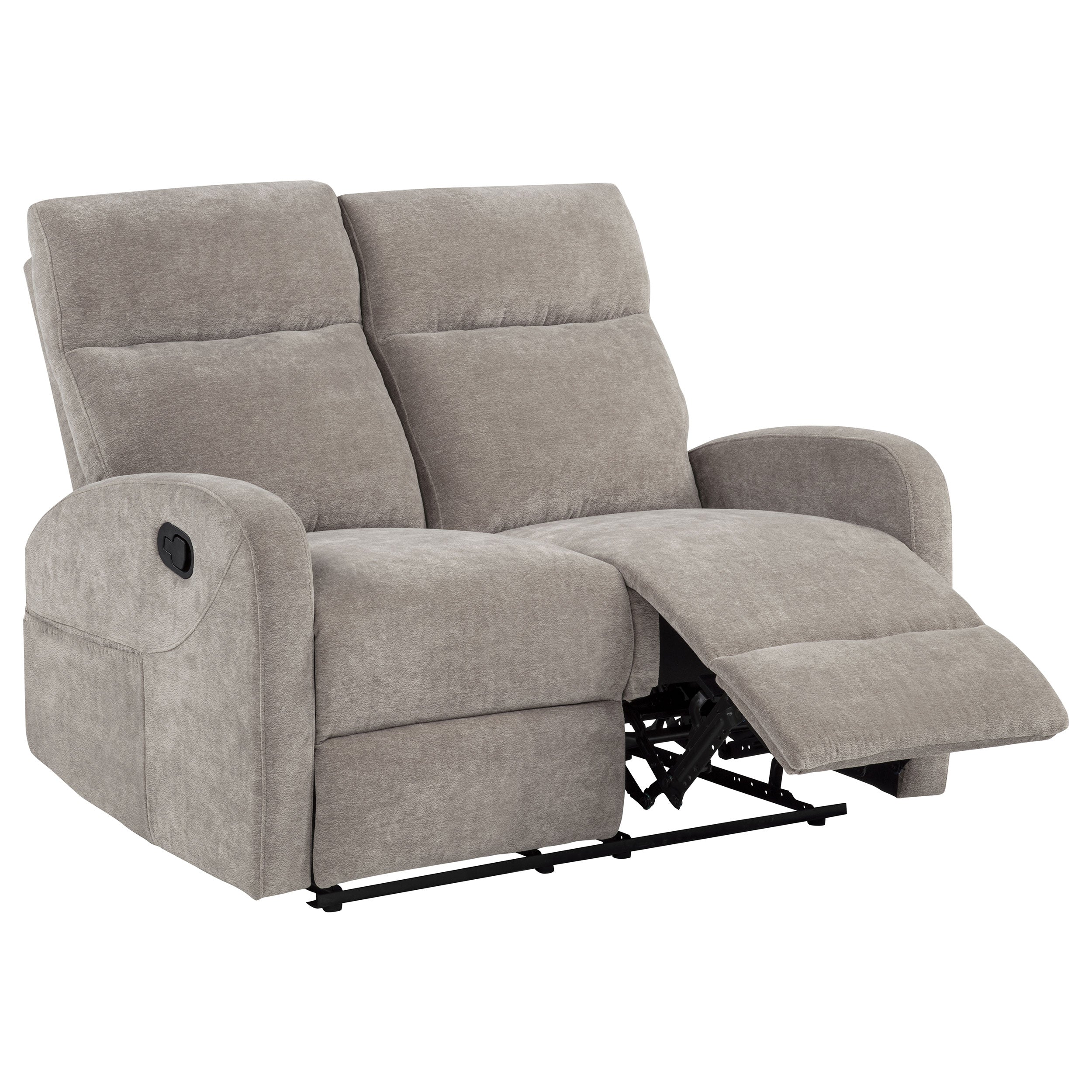 Hamilton 3-piece Chenille Manual Reclining Sofa Set Sand — view 8