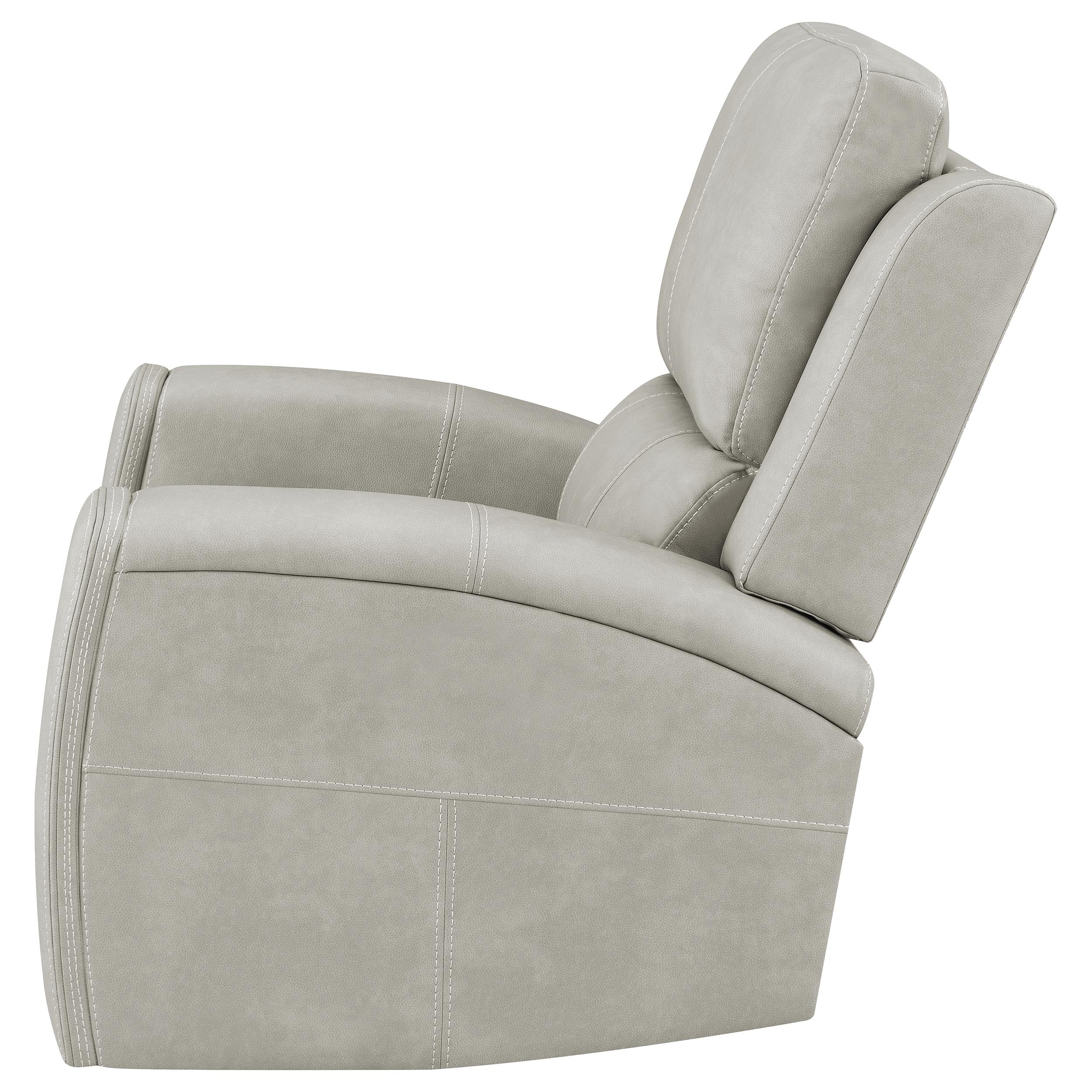 Brickston Triple Power Swivel Glider Recliner Grey — view 7
