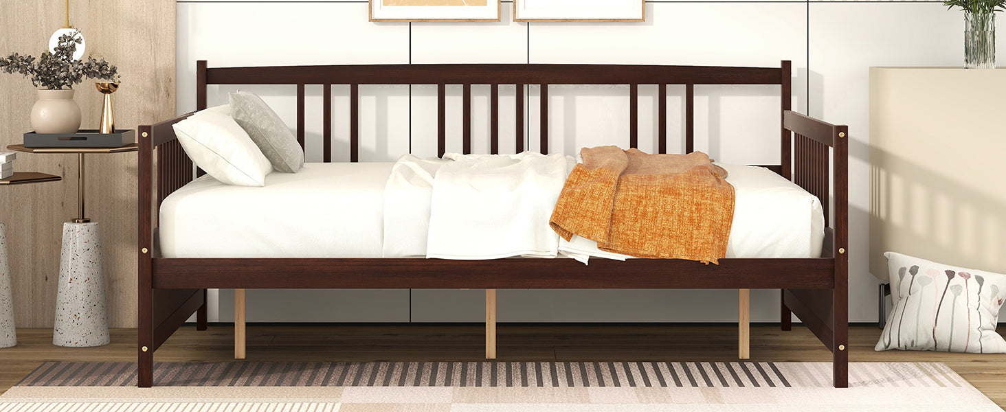 Full Size Daybed with Support Legs, Espresso ( OLD SKU: WF191900AAP) - Atlantic Fine Furniture Melbourne FL