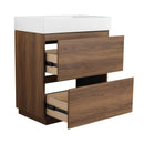 Modern Freestanding Bathroom Vanities With Single Sink Combo