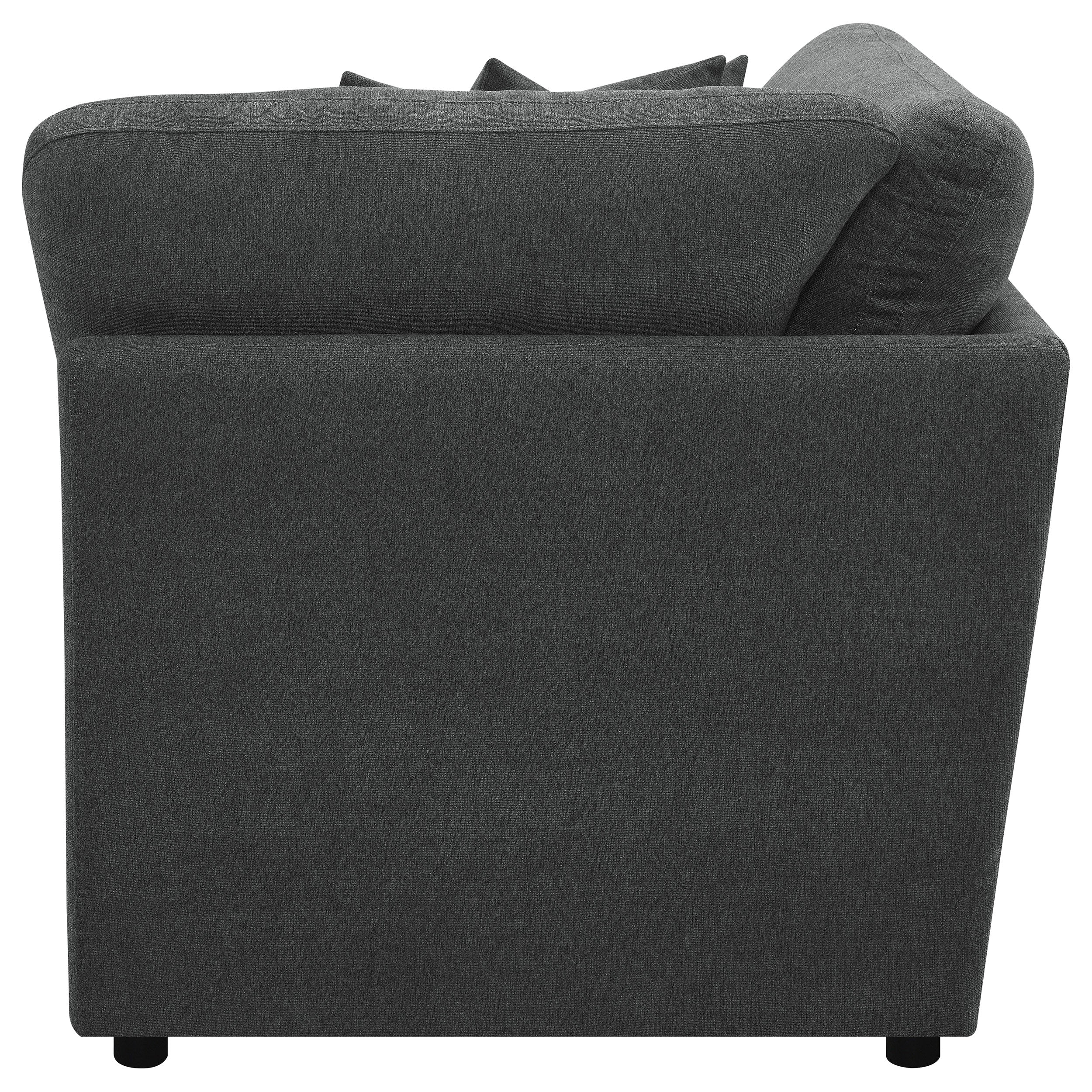 Collins Modular Corner Chair Dark Grey — view 7