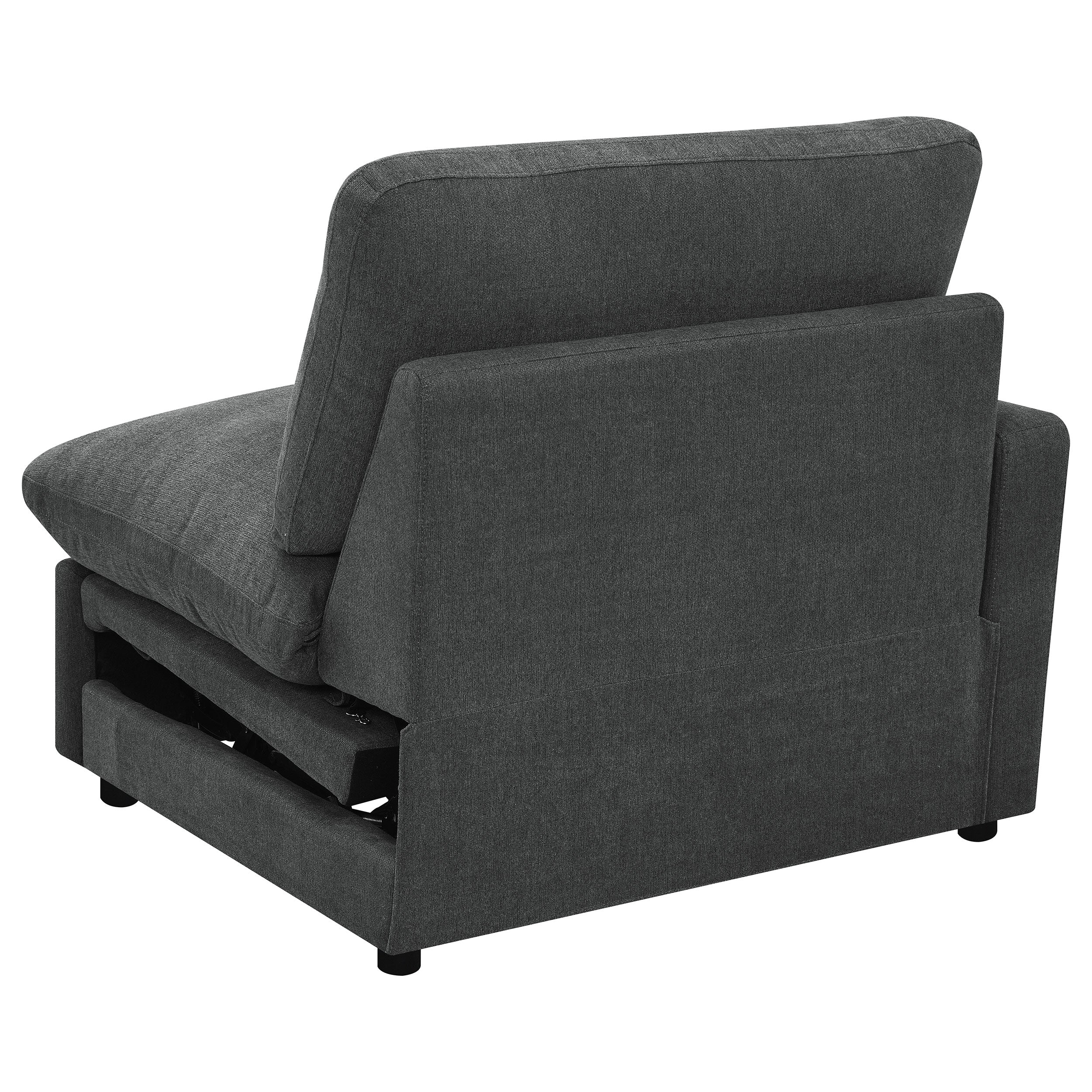 Collins Modular LAF Power Recliner Dark Grey — view 8