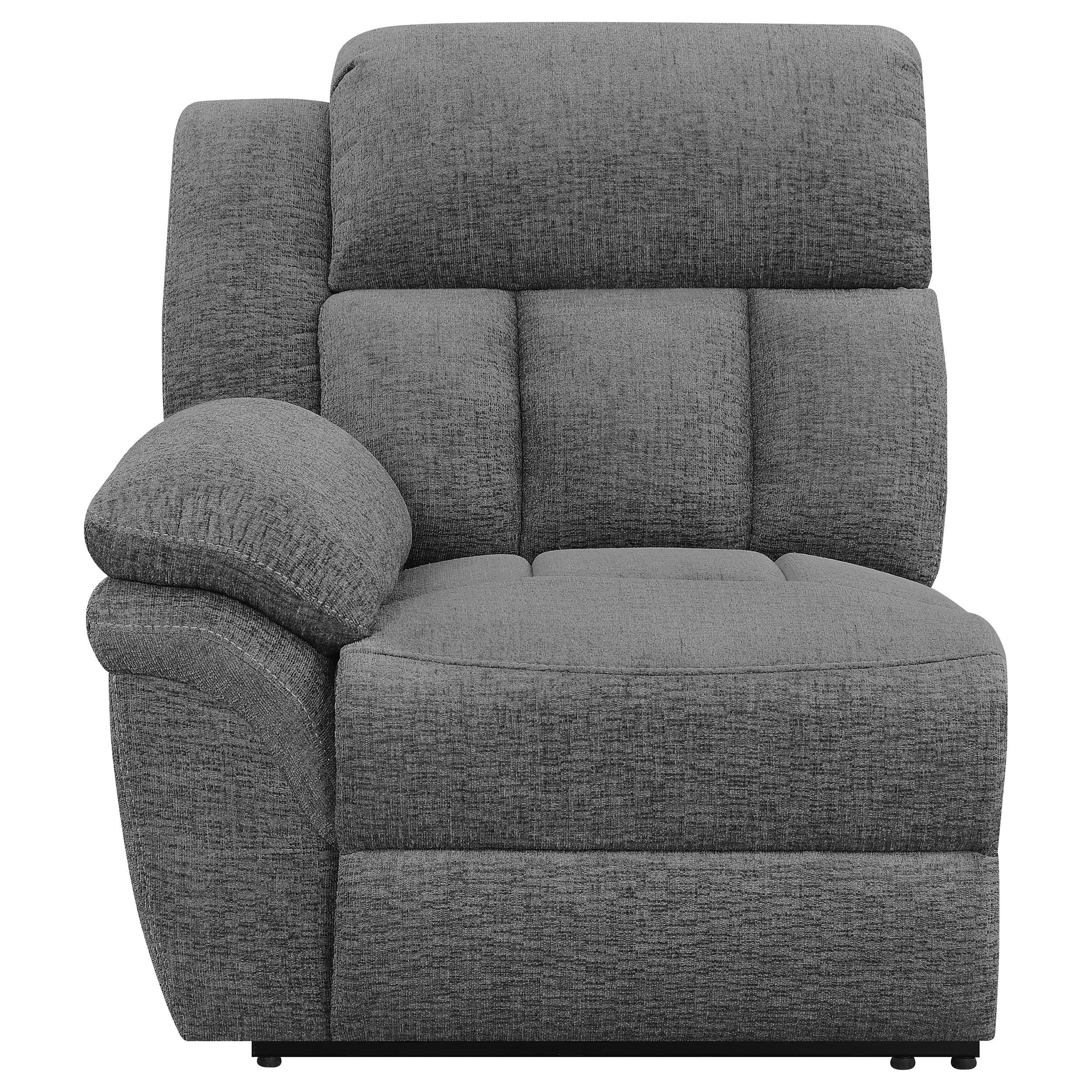 Bahrain 5-piece Upholstered Home Theater Seating Charcoal — view 6