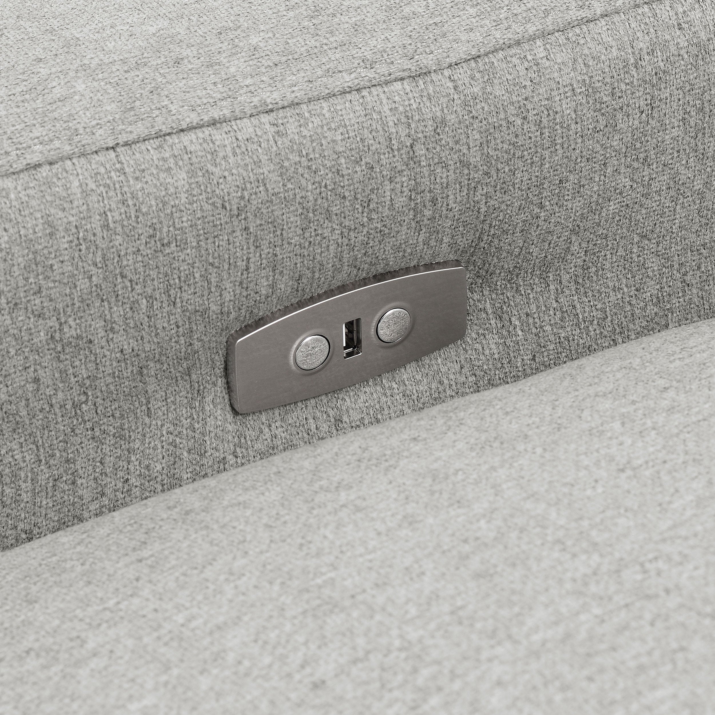 Collins Modular Power Sofa Grey — view 10