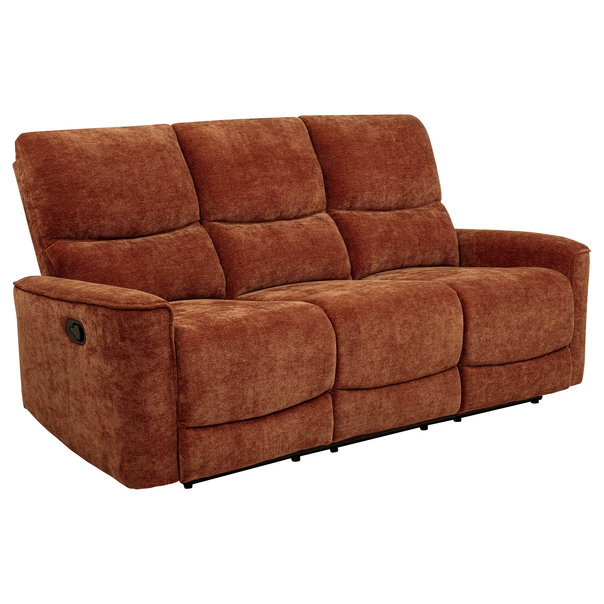 Navarro 2-piece Upholstered Reclining Sofa Set Orange — view 5