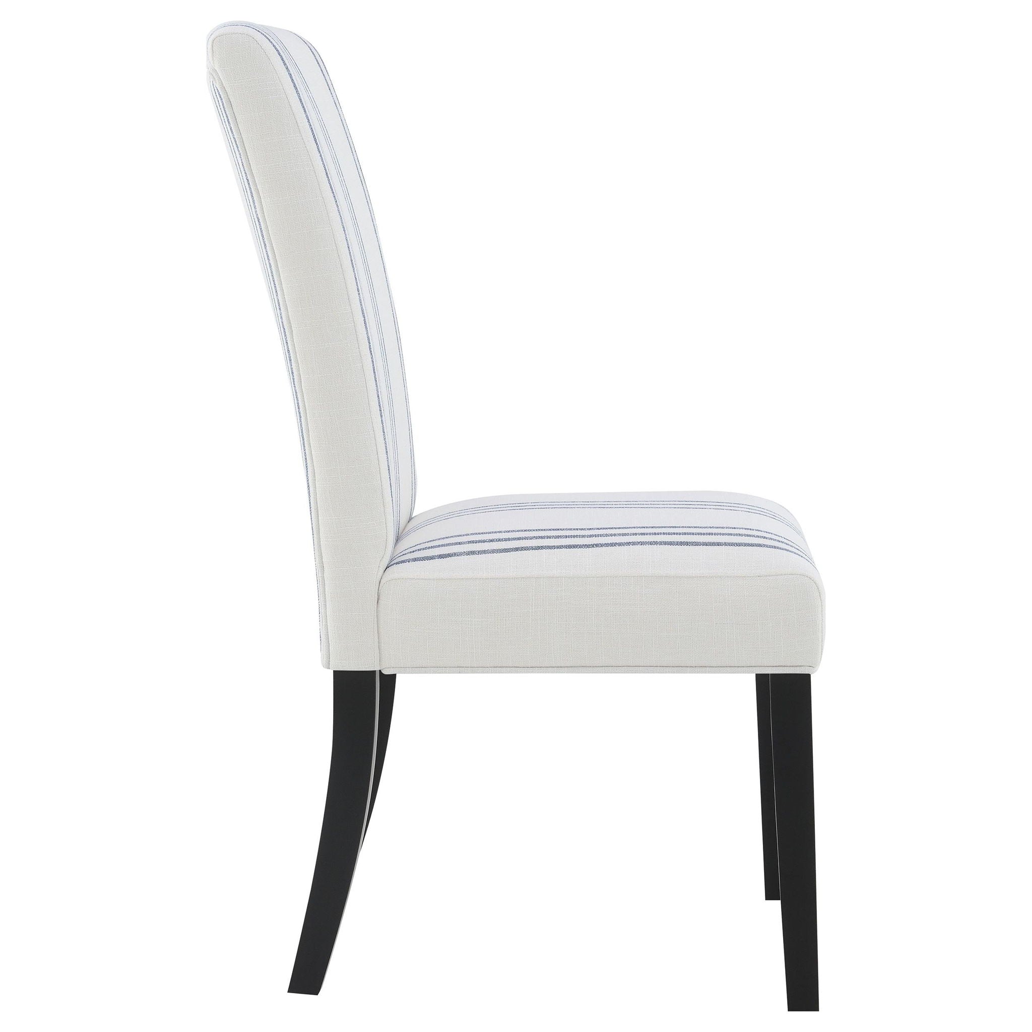 Herran Upholstered Dining Side Chair Beige (Set of 2) - Atlantic Fine Furniture Melbourne FL