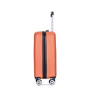 4 Piece Lightweight Suitcase, Makeup Box, Aircraft Wheels