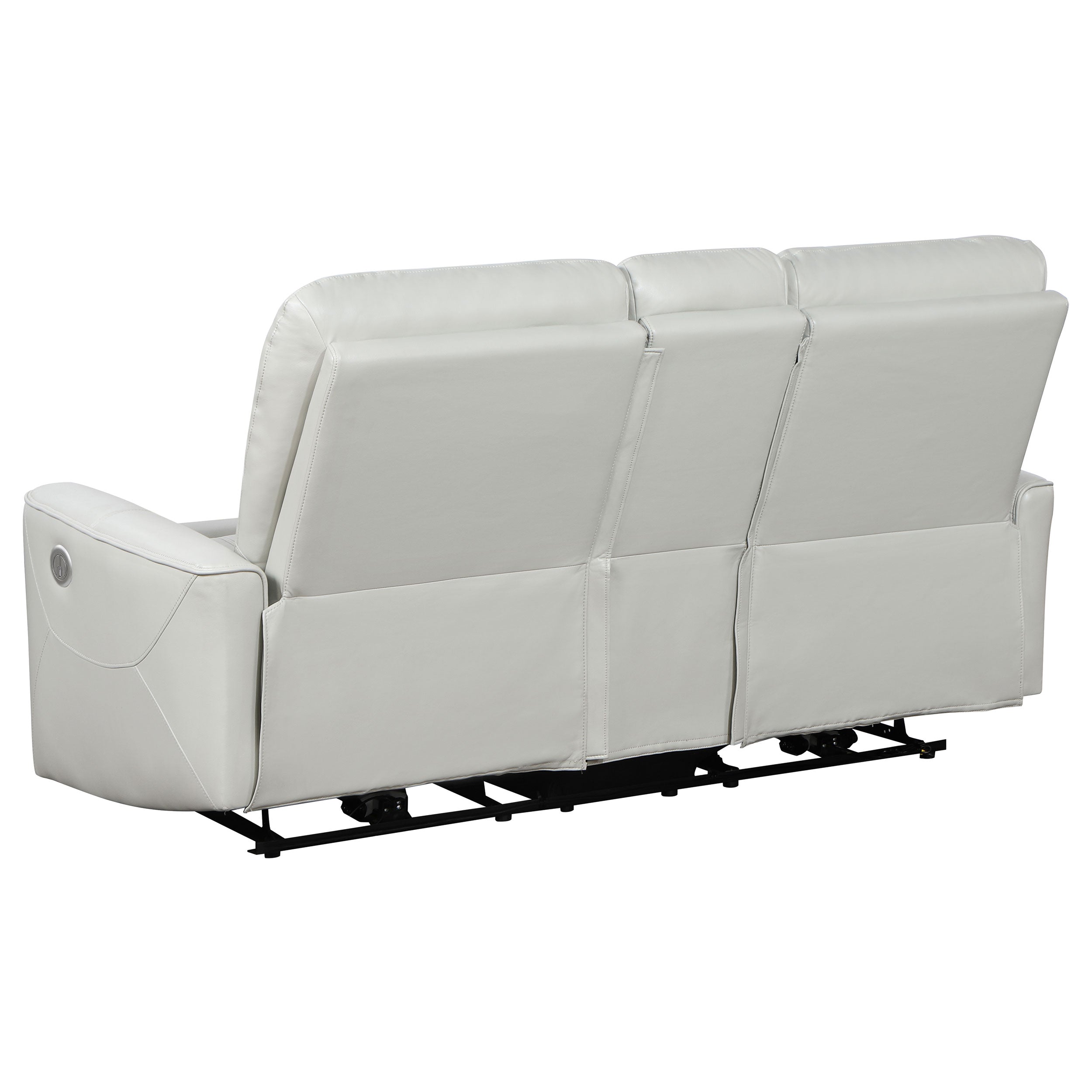 Greenfield 2-piece Power Reclining Sofa Set Dove Grey — view 10