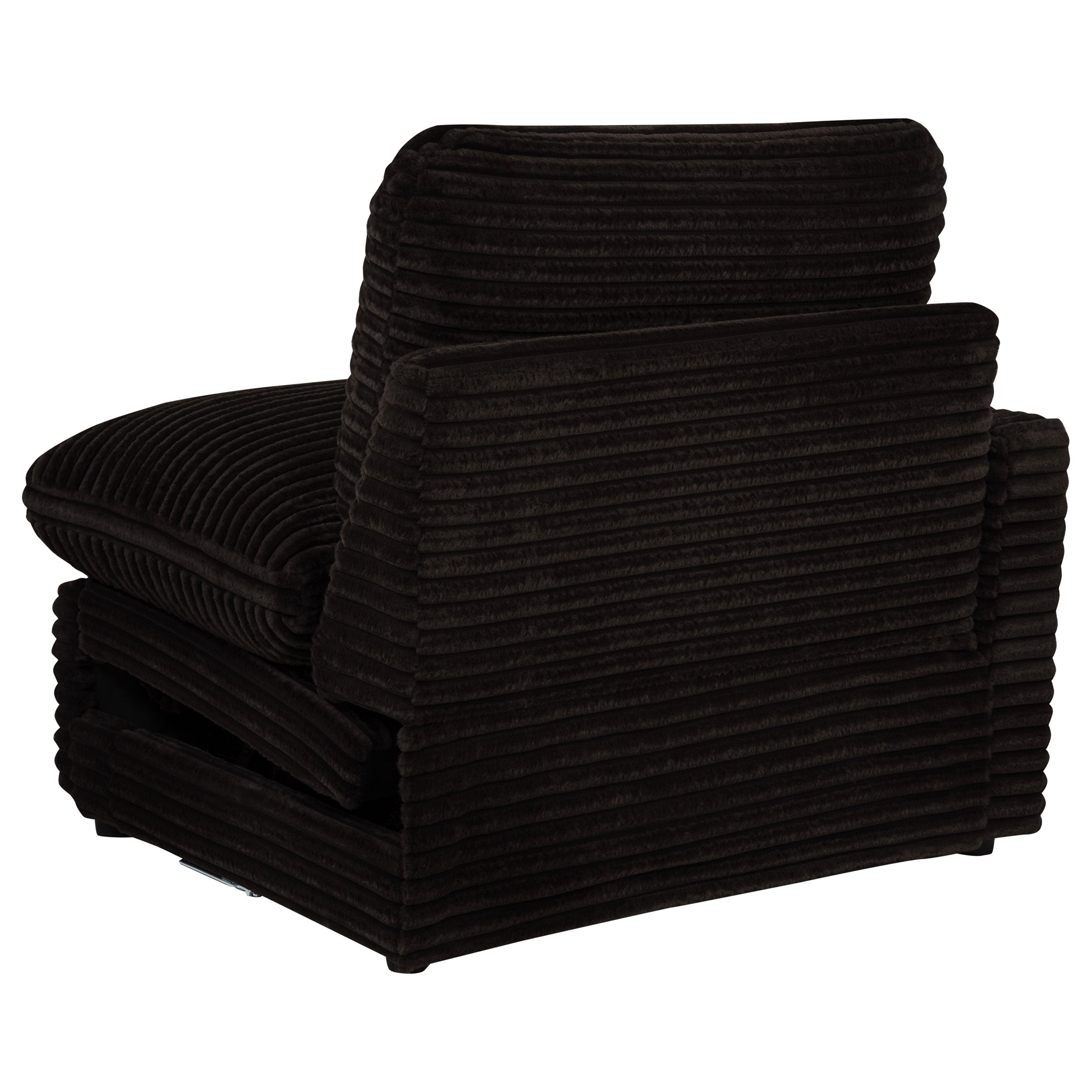 Collins Modular LAF Power Recliner Chocolate Brown — view 6