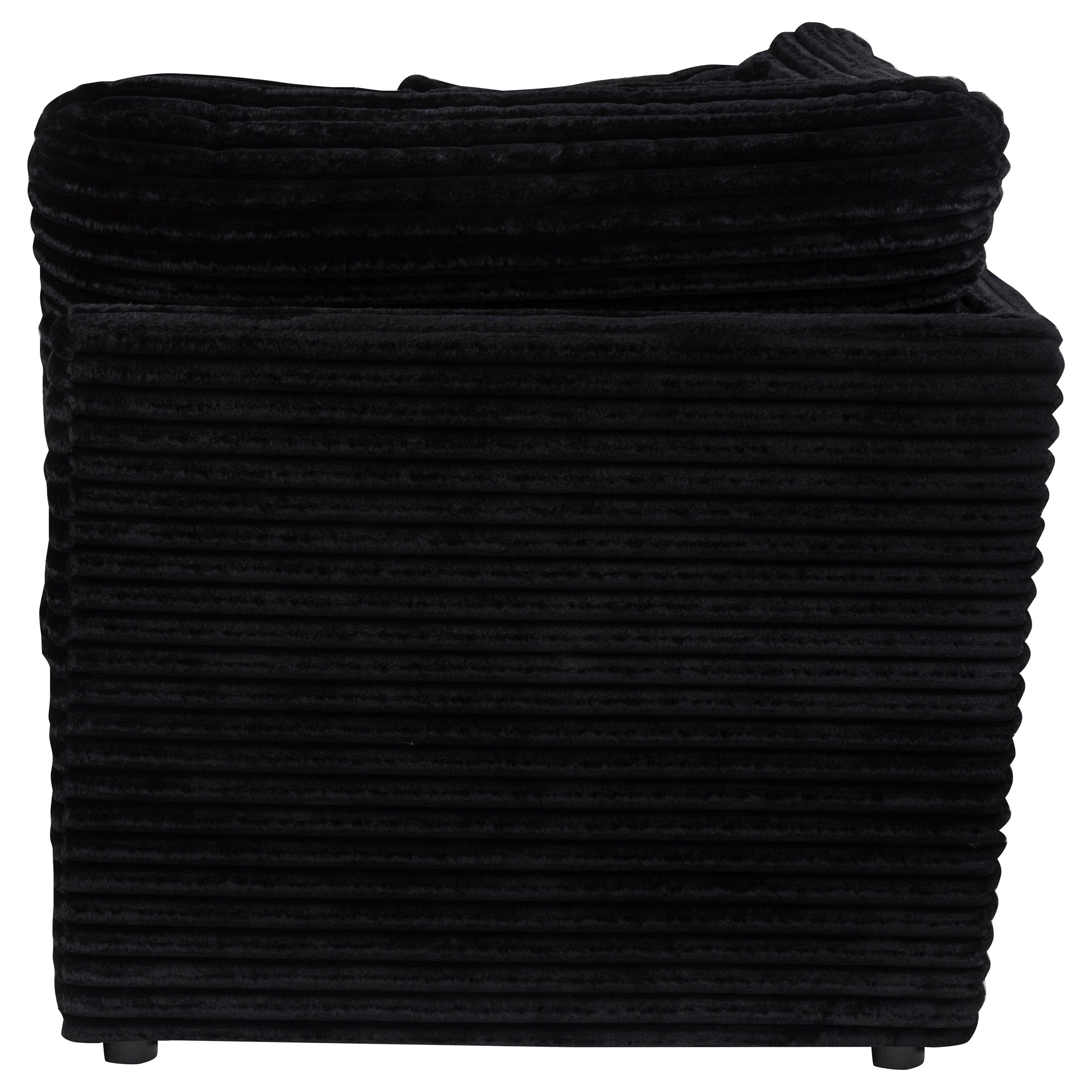 Collins Modular Corner Chair Black — view 6