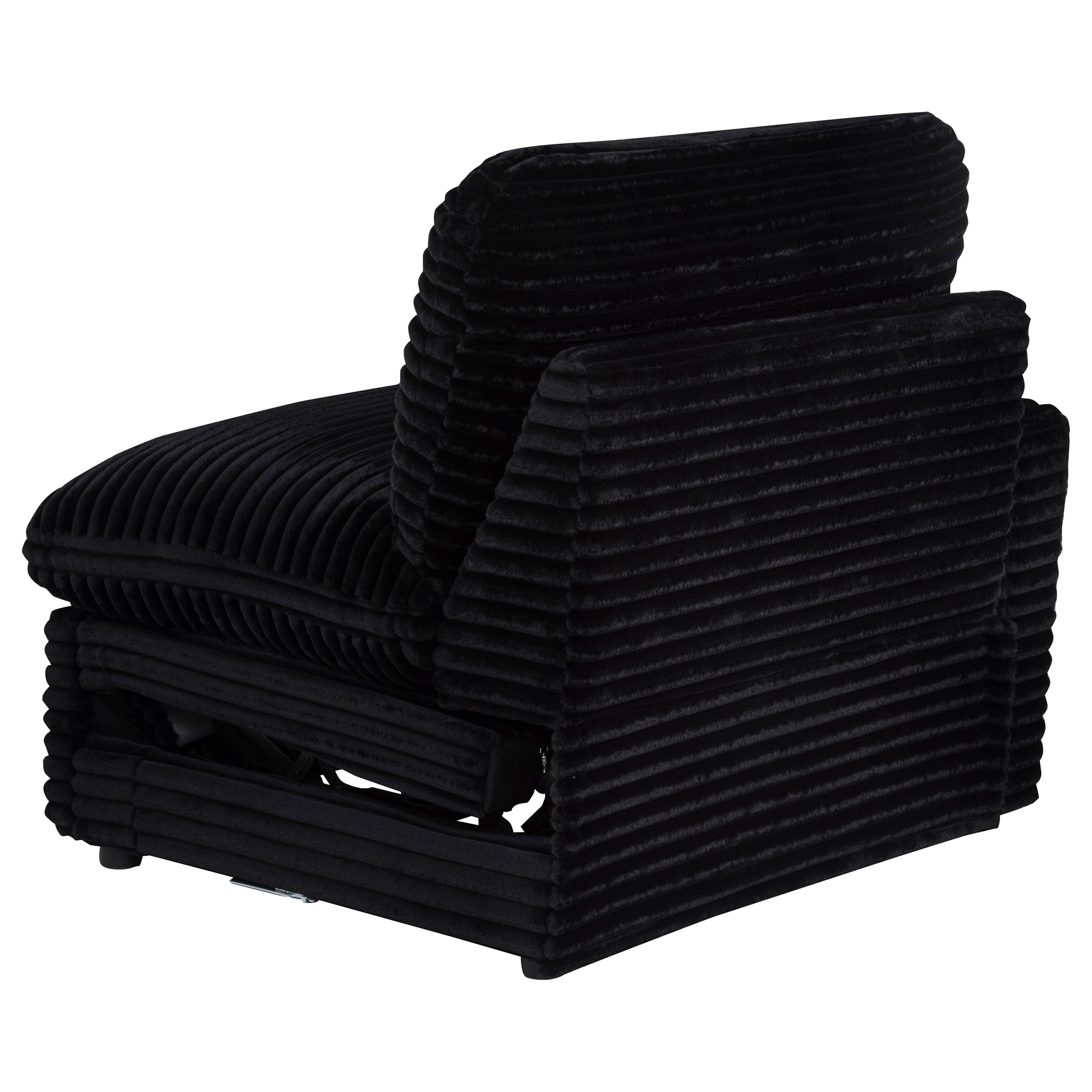 Collins Modular LAF Power Recliner Black — view 6