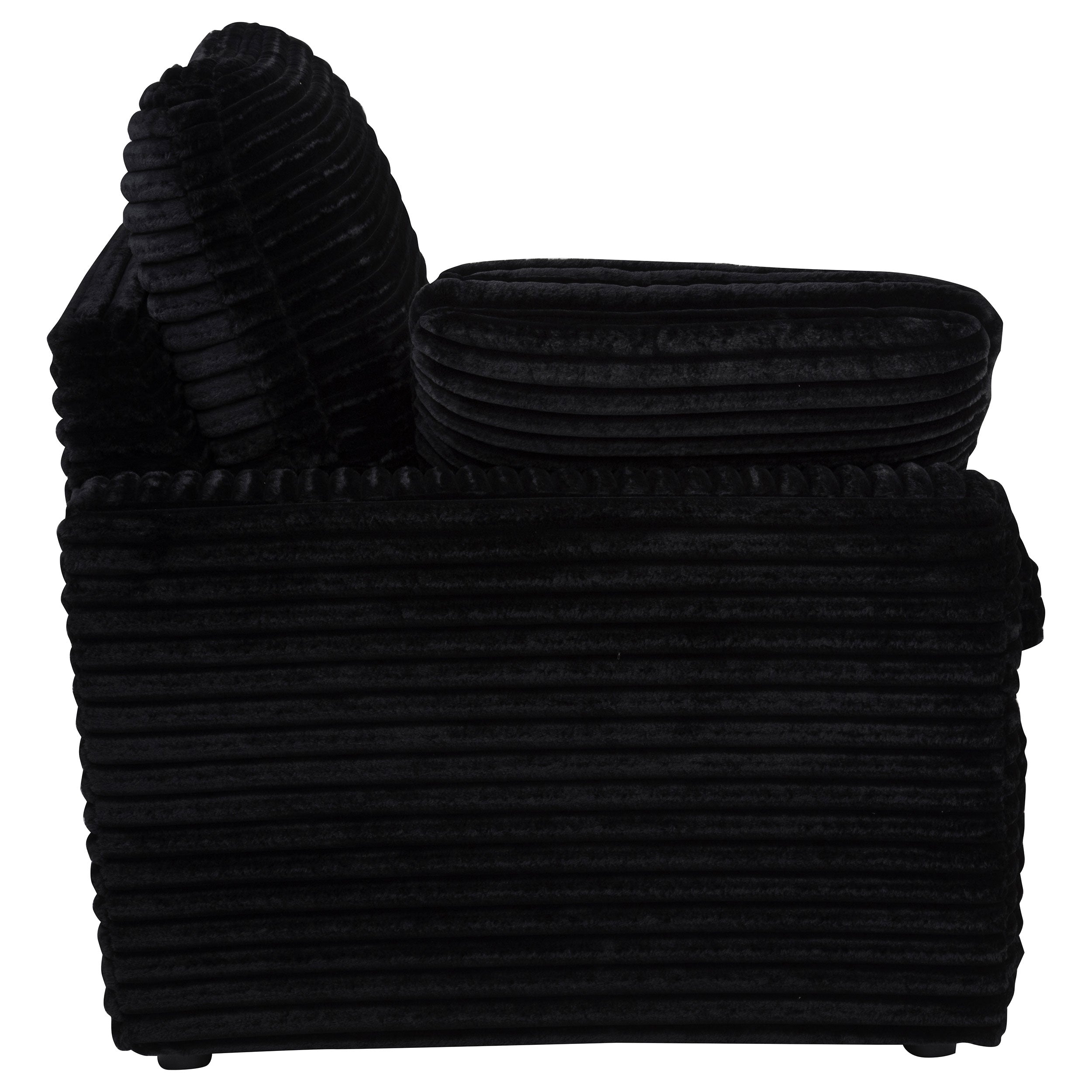 Collins Modular LAF Power Recliner Black — view 8