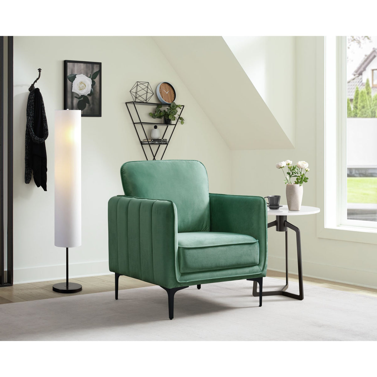 Rae Chair in Dark Gray by Elements International, view 13