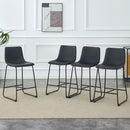 Retro Bar Chairs, Comfortable Stools (Set of 2)