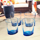 Oval Halo Acrylic Glasses (Set of 4)