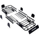 Motoring Rooftop Cargo Carrier Basket Steel, Universal Fit Roof Rack