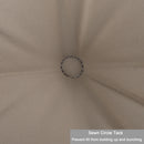 2 Piece High Back Patio Chair Cushion Set