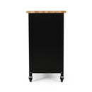 Contemporary Design Kitchen Cart With Wheels