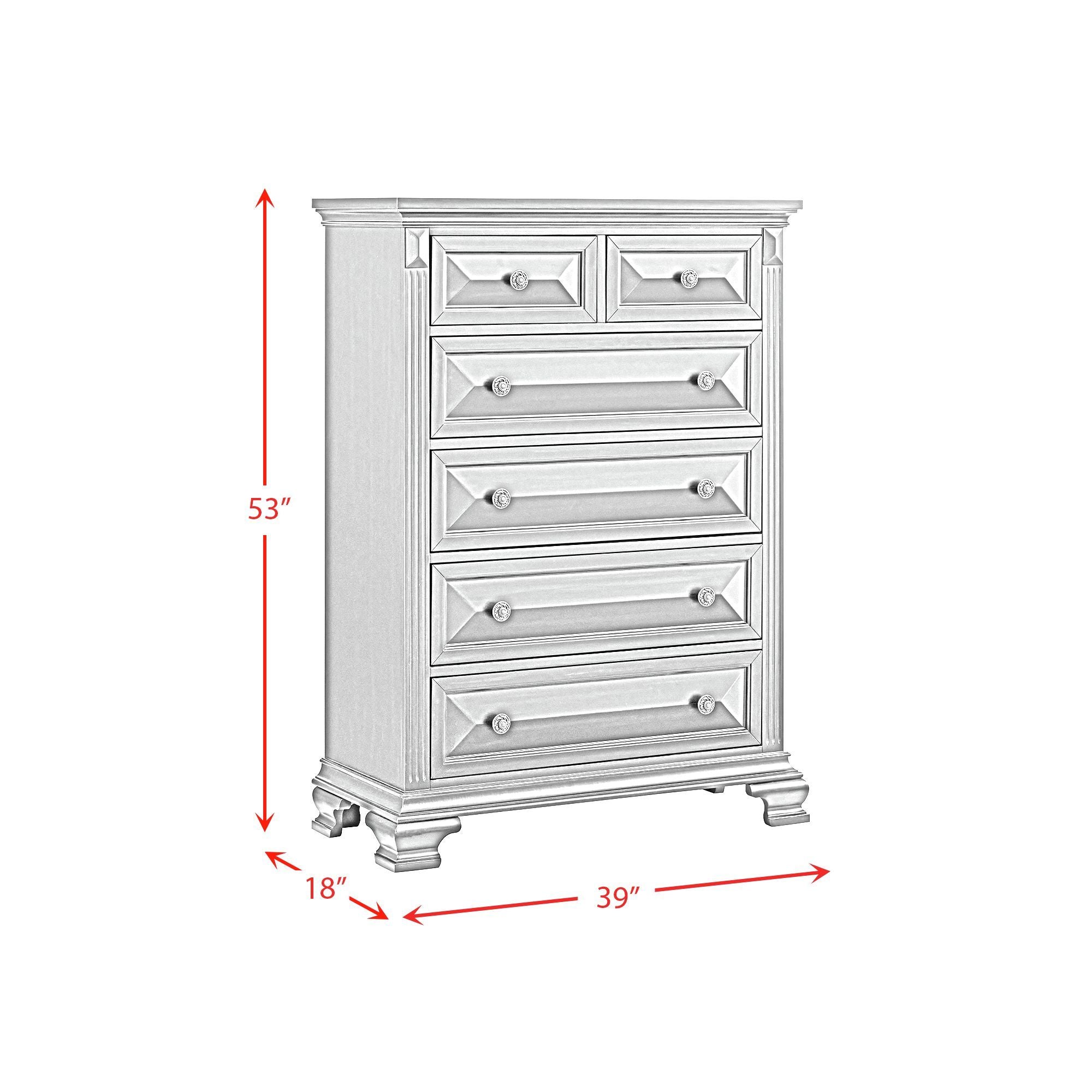 Bridgestone - 6-Drawer Chest - Atlantic Fine Furniture Melbourne FL