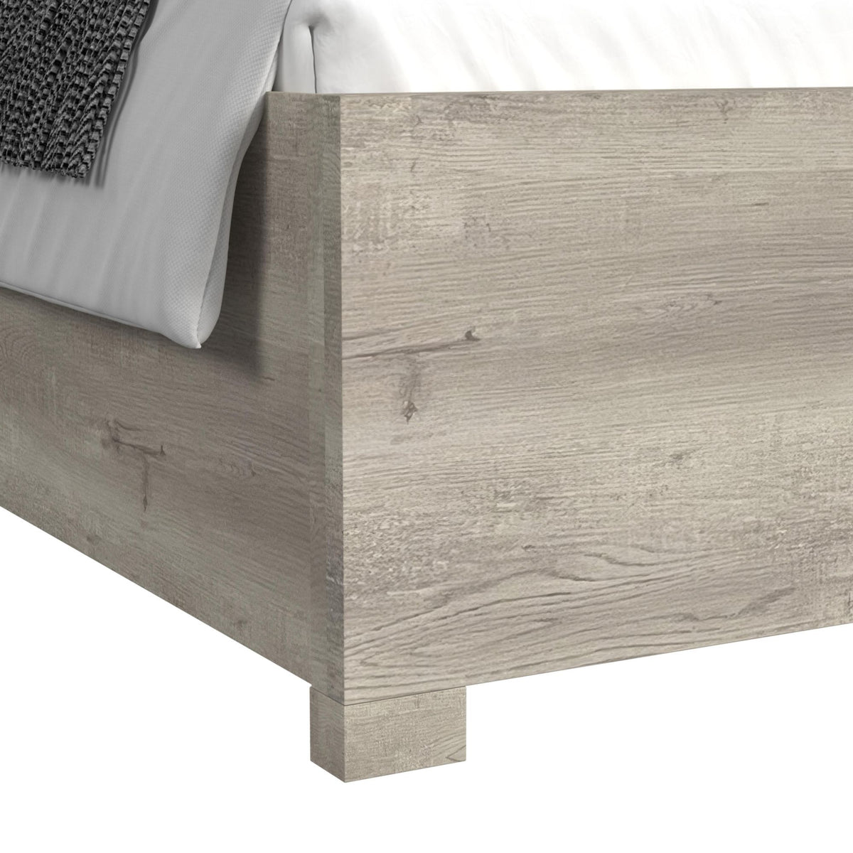 San Matteo Bed With LED in Gray by Elements International, view 4