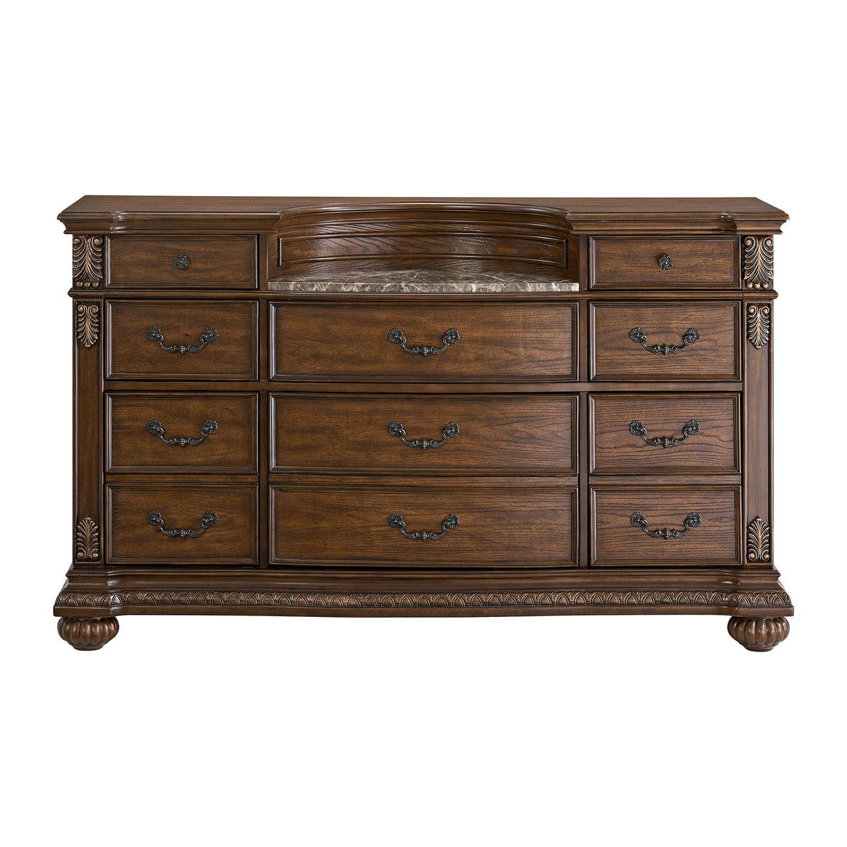 Cadenza Dresser in Brown by Elements International, view 5