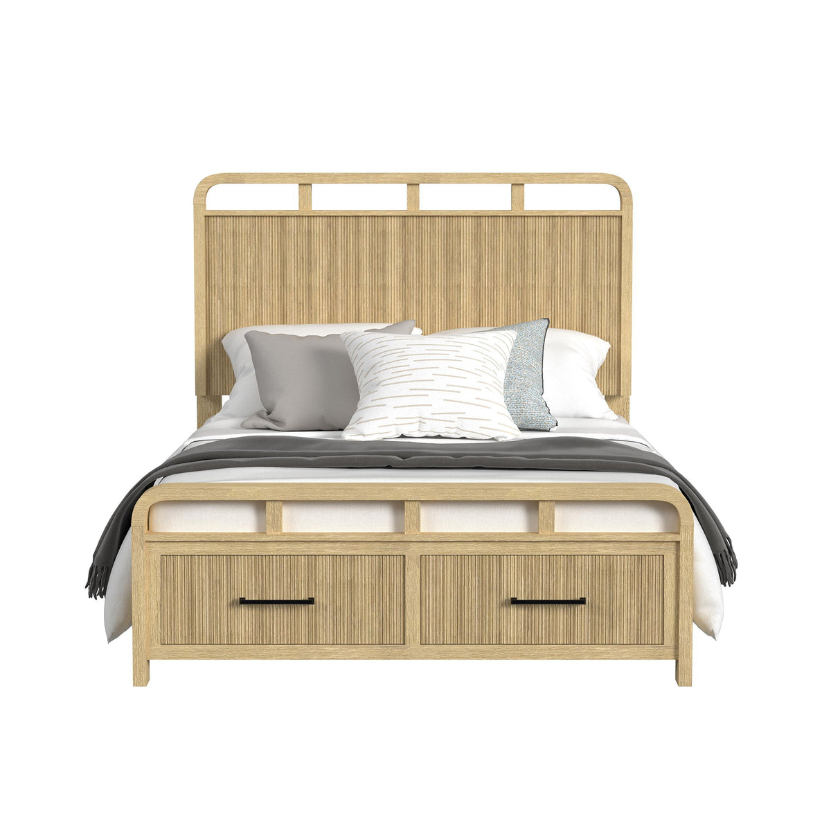 Ridgemont Storage Bed in Black by Elements International, view 21