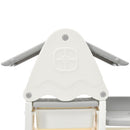 Kids Bookshelf Toy Storage Organizer With 17 Bins And 5 Bookshelves, Multi-Functional Nursery Organizer Kids Furniture Set Toy Storage Cabinet Unit With HDPE SheLF And Bins