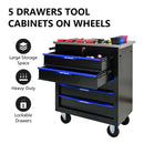 Drawer Multifunctional Tool Cart With Wheels