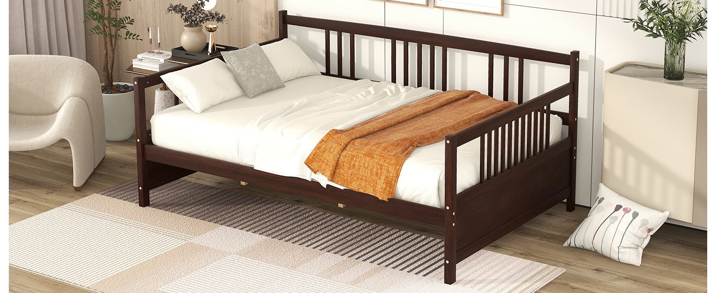 Full Size Daybed with Support Legs, Espresso ( OLD SKU: WF191900AAP) - Atlantic Fine Furniture Melbourne FL