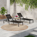 Westport - Outdoor Chaise Lounge (Set of 2) - Black