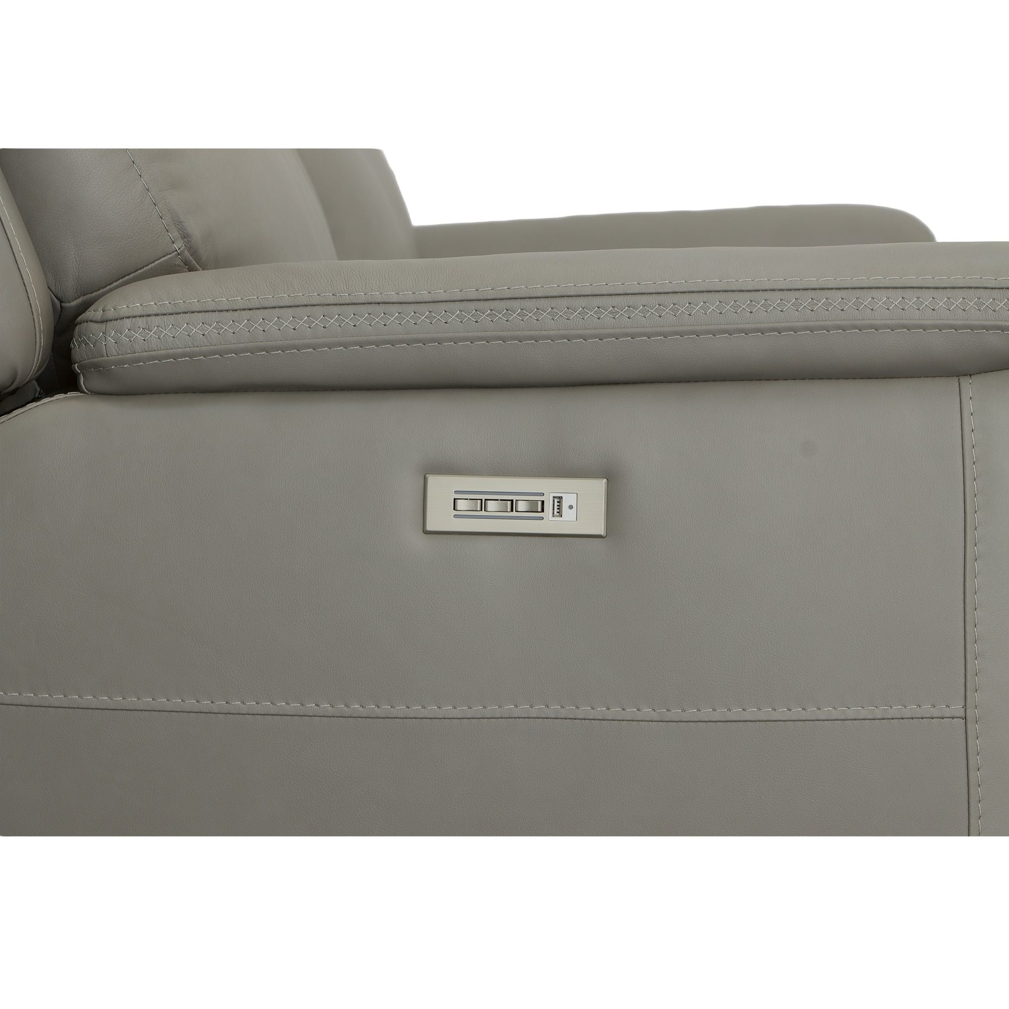 Sawyer - Power Reclining Loveseat With Console, Power Headrests, Lumbar