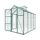 Polycarbonate Walk-In Greenhouse, Raised Base For Outdoor In All Season
