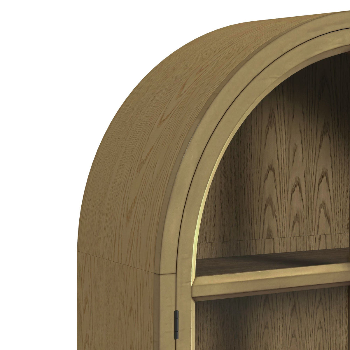 Orion Bookcase in Oak by Elements International, view 5
