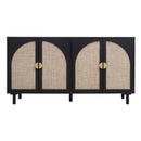 4 Door Cabinet, Customizable Storage System