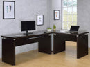 Skylar - Computer Desk With Keyboard Drawer - Cappuccino