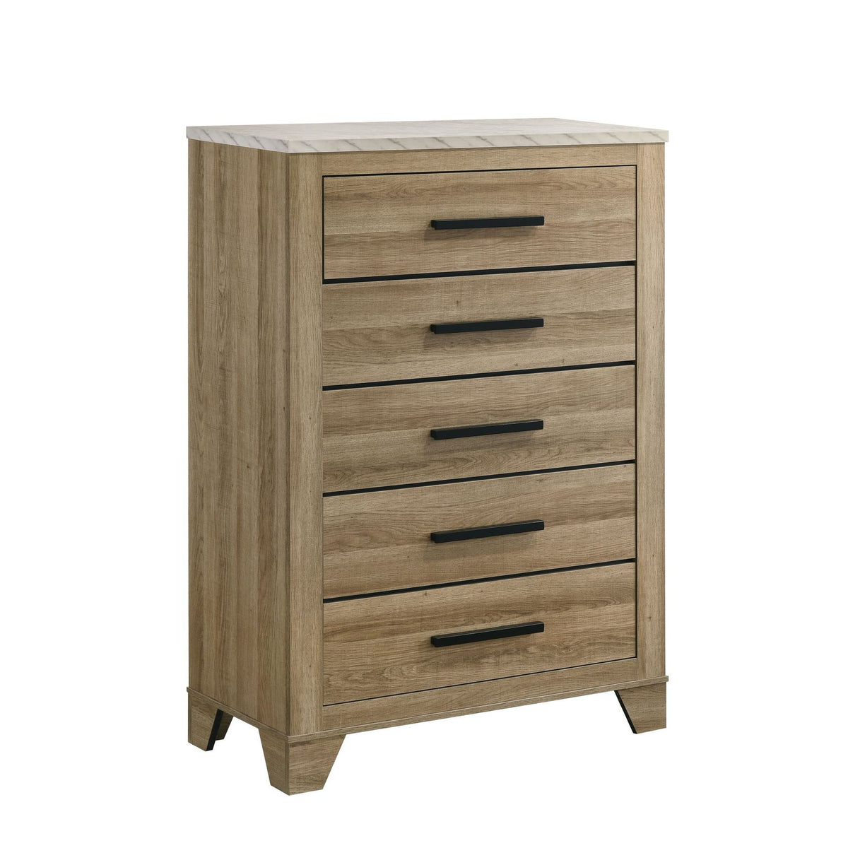 Caro Bedroom Set in Light Brown by Elements International, view 4