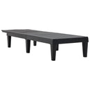 2 Piece Outdoor Chaise Lounges With Adjustable Backrest