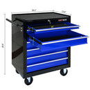 7 Drawers Multifunctional Tool Cart With Wheels