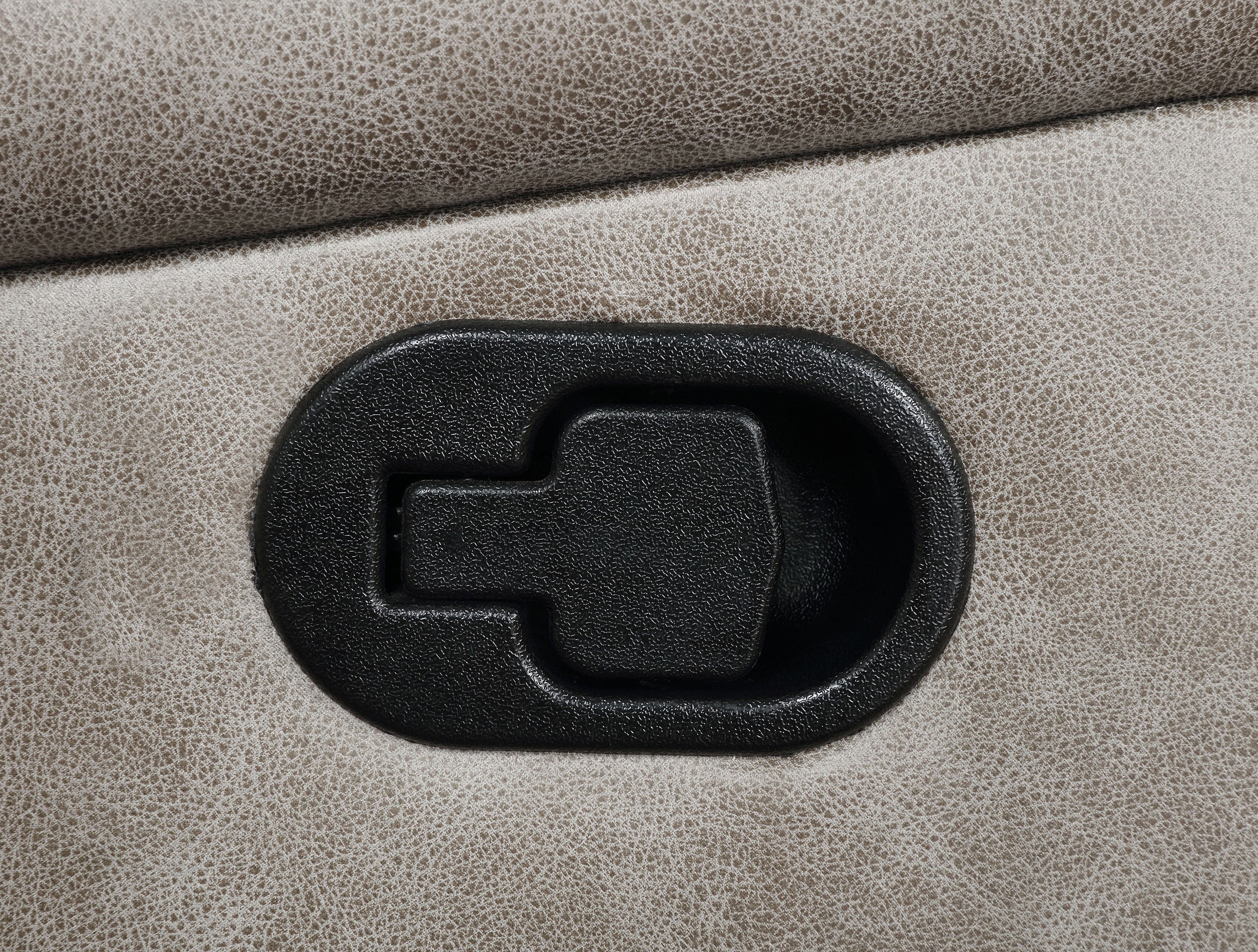Greer Upholstered Motion Reclining Sofa Taupe — view 5