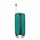 4 Piece Lightweight Suitcase, Makeup Box, Aircraft Wheels
