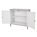 2 Door Cabinet, Suitable For Bedroom - Light Gray