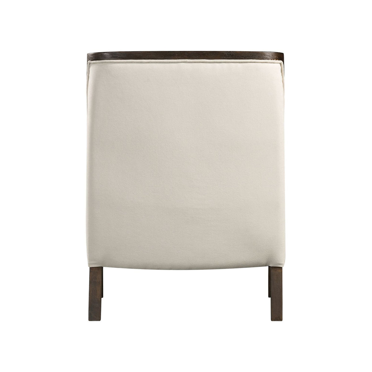 Hopkins Accent Chair With Brown Frame in Beige by Elements International, view 7