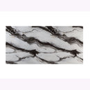 Stacey - Buffet With Storage Drawers And Marble Detailing - Black / Marble