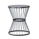 Lassen - Modern Outdoor Side Table With Hourglass Design