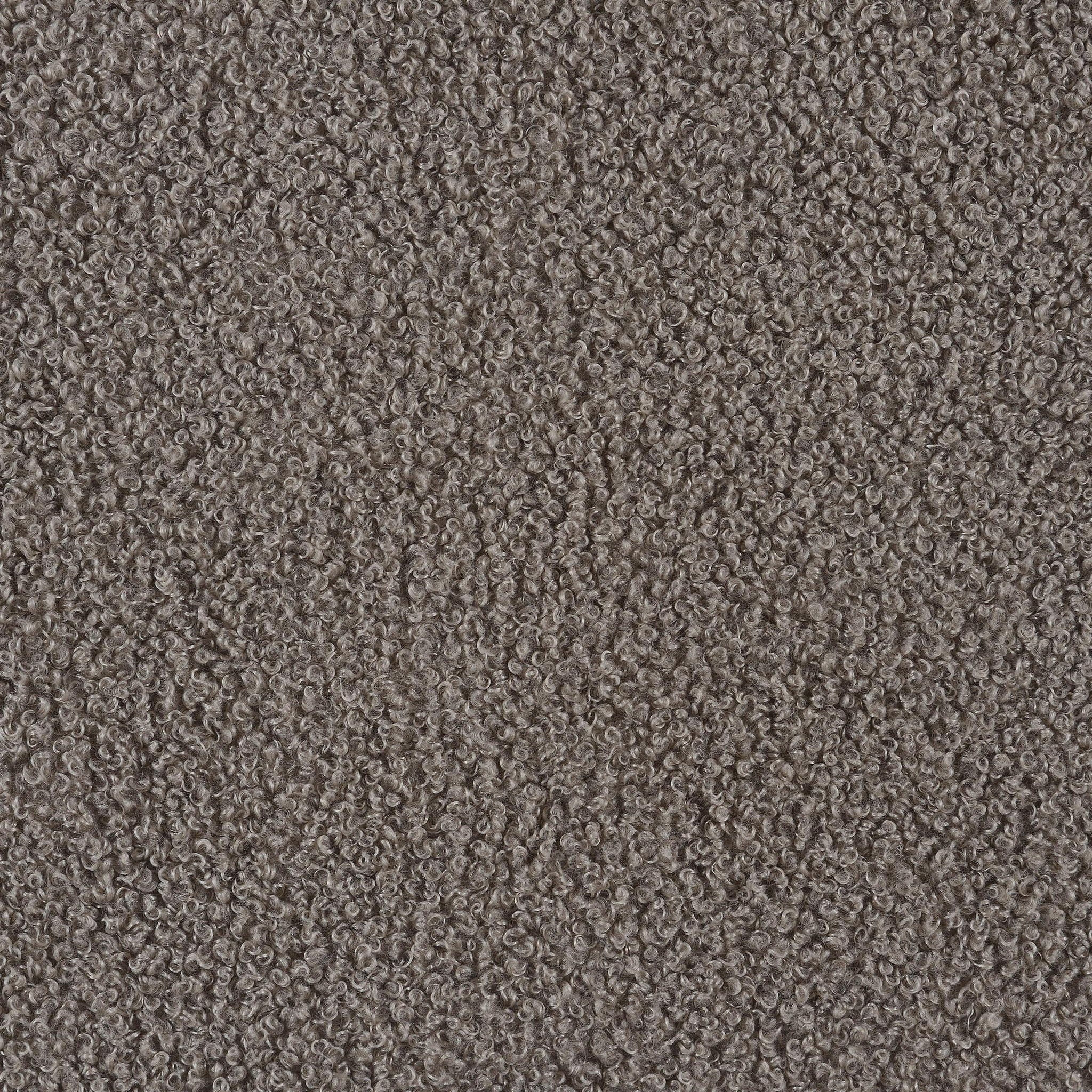 Paige Boucle Upholstered Mid Back Rocking Chair Taupe